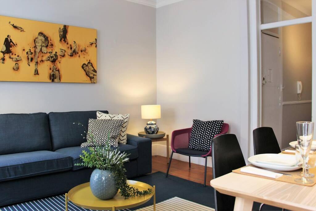 شقة Sm1-Happy At Hip Pr.Real & Bair.Alto + Private Patio! Lisboa المظهر الخارجي الصورة